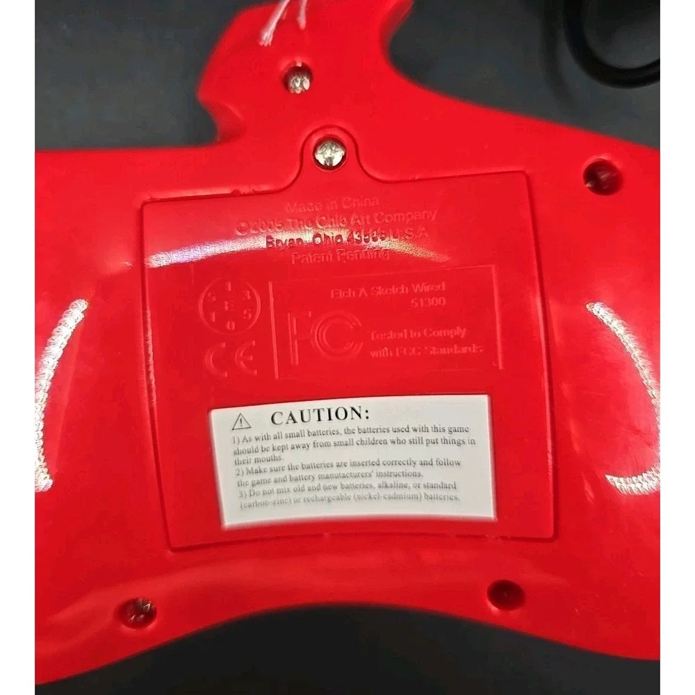 ETCH A SKETCH WIRED Plug n Play TV Video Game System Ohio Art 2005 Tested RCA
